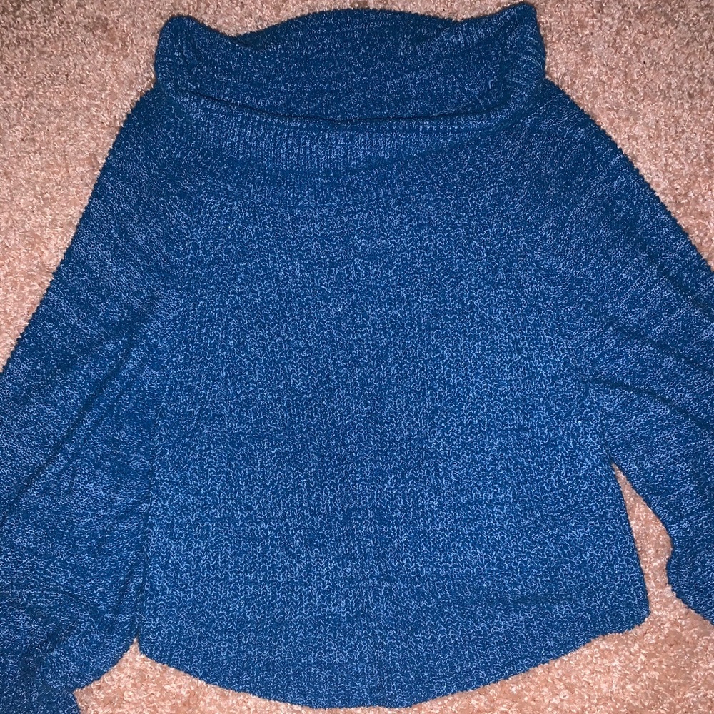 off the shoulder free people sweater